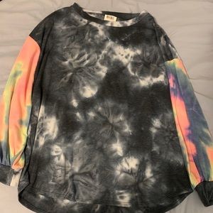 Tie dye long sleeve